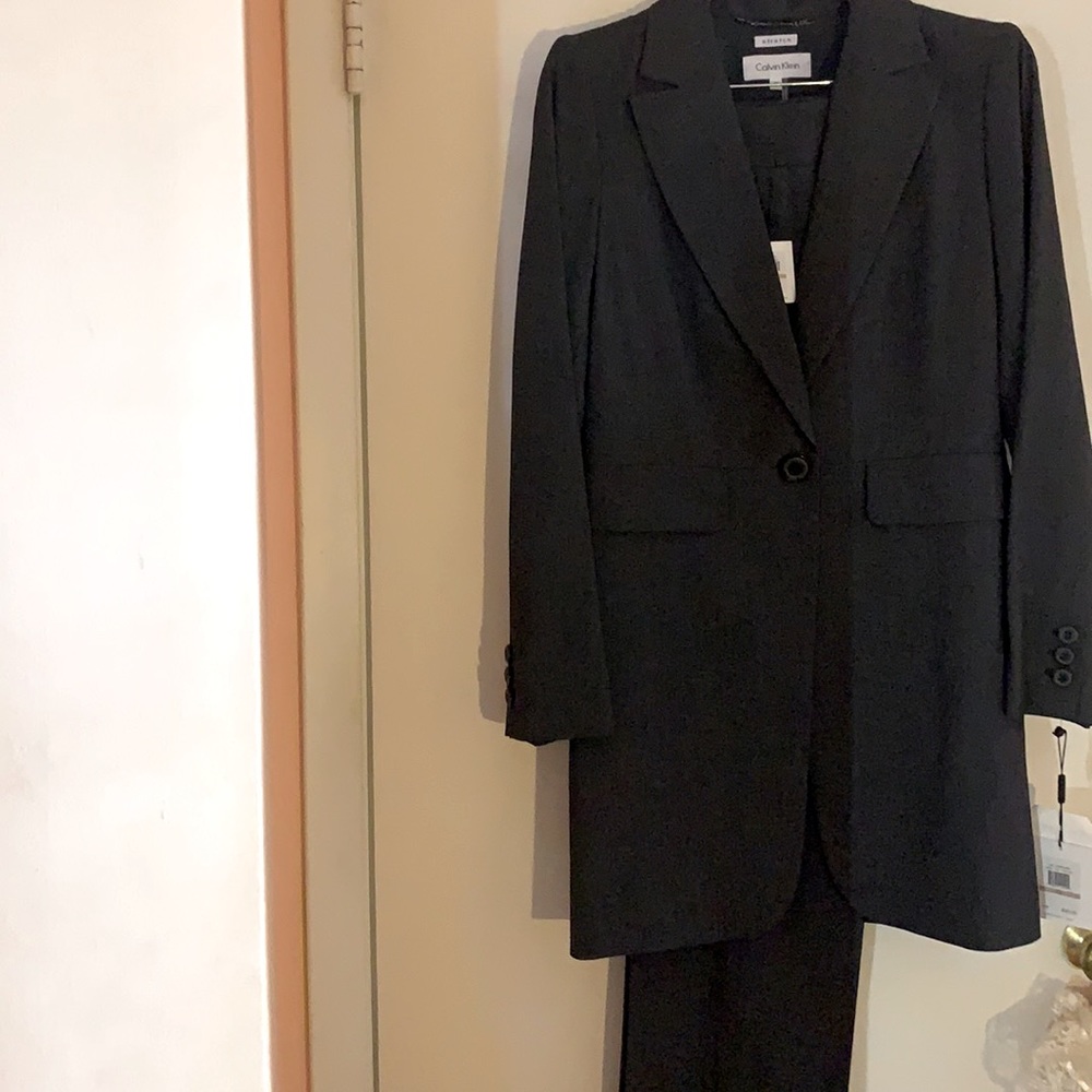 Calvin Klein Gray Pantsuit